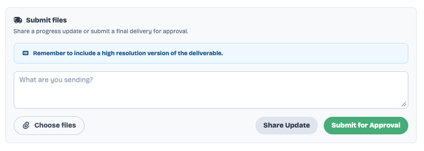 Delivery Reminders