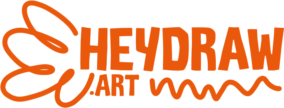 Hey Draw Art Logo